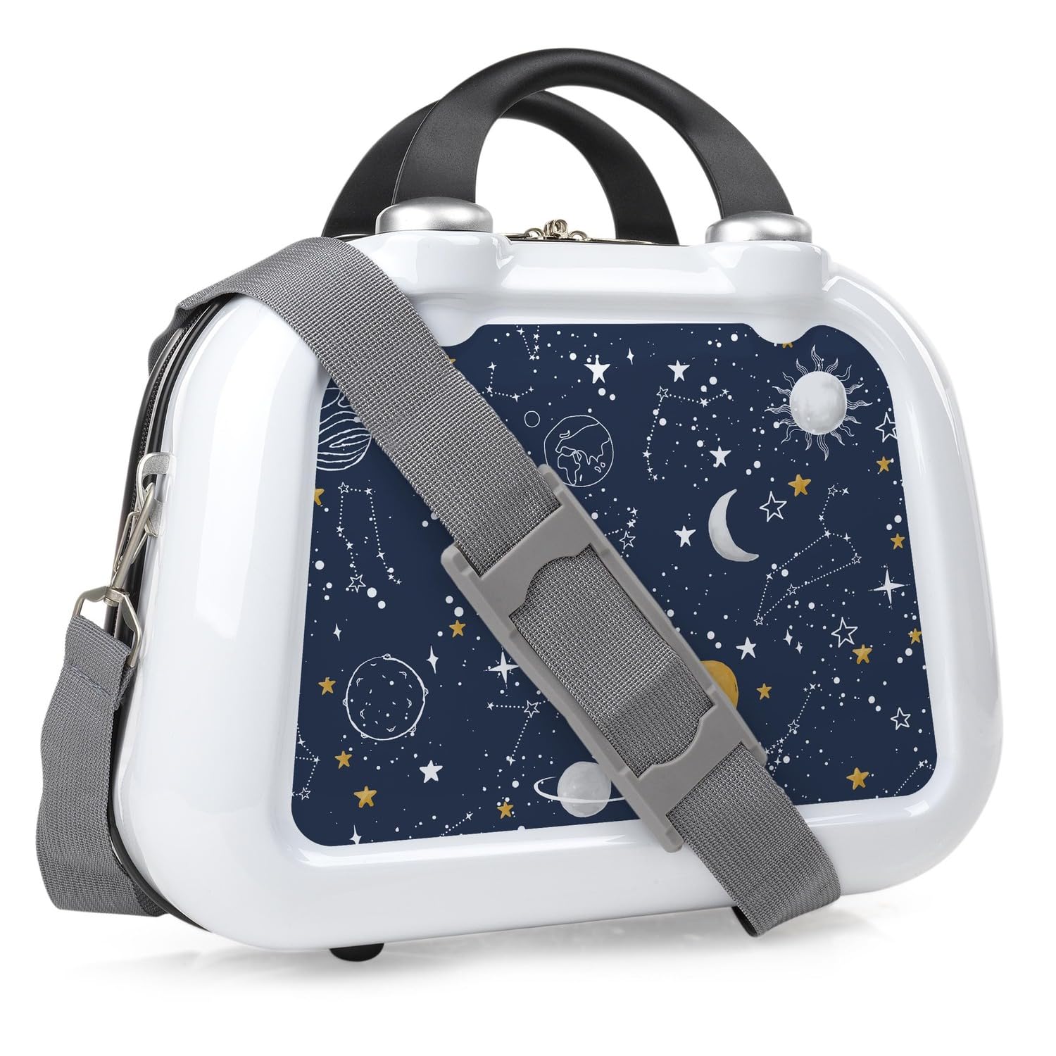 Kosmetikkoffer Hartschale Groß, Beautycase Damen, Trolley & Handgepäck Koff