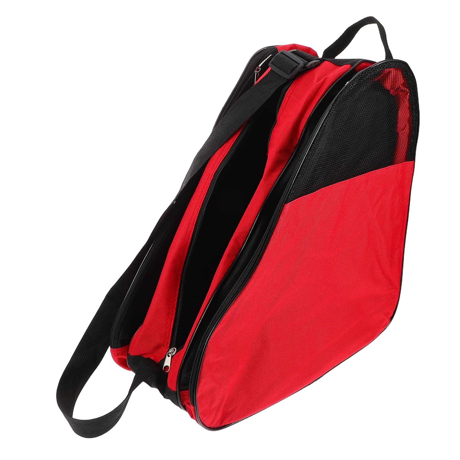 Milisten Roller Skating Bag Sports Skateboard Bag Walker Accessories Backpack Skateboard Bag Roller Skate Shoe Roller Skate Bag Inlaid Roller Skate Bag Cute Mid-tube Socks Oxford Cloth Red