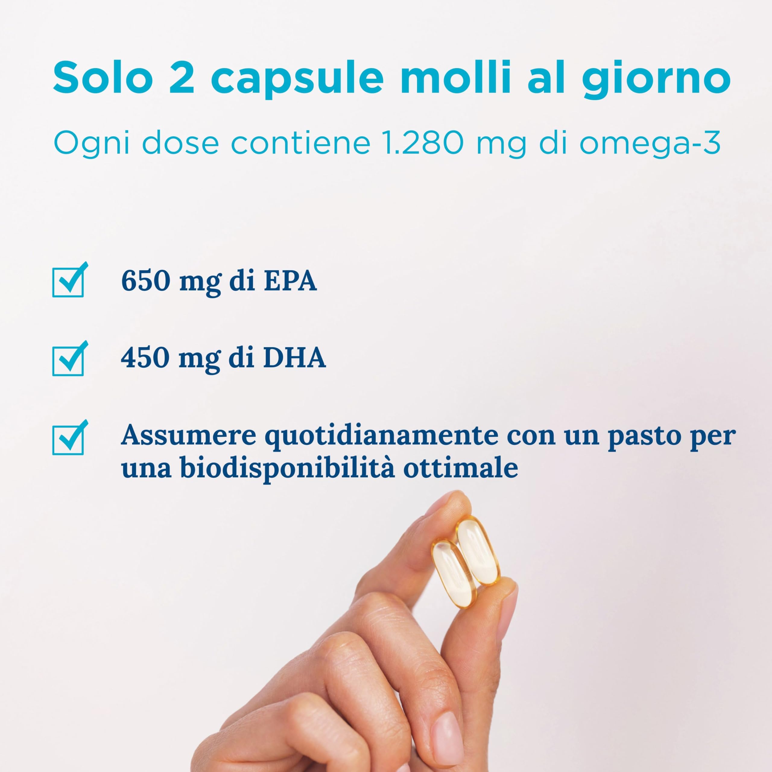 Nordic Naturals, Ultimate Omega-3, 1280 mg, Gusto Limone, Altamente Dosato, 120 Capsule molli, Testato in Laboratorio, Senza Soia, Non OGM