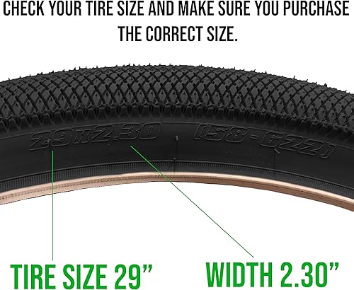Miniatura 9 de Neumático BMX de 18 pulgadas, 20 pulgadas y 26 pulgadas para bicicletas BMX Elite - Tamaños de neumáticos BMX multicolor 18 x 2.4, 20 x 2.4 y 26 x