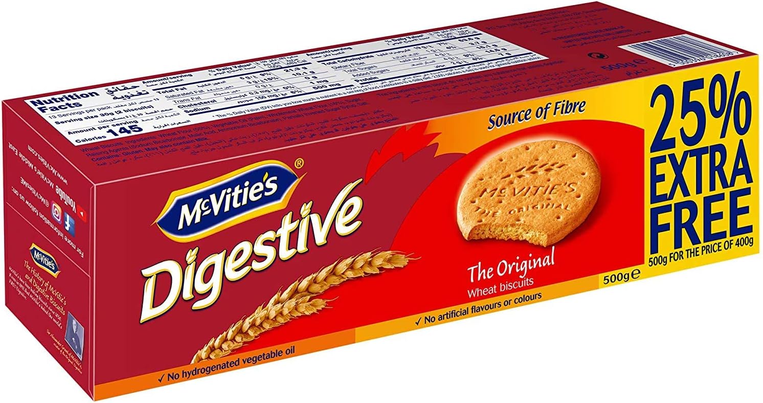 Digestive Biscuits, 500gm