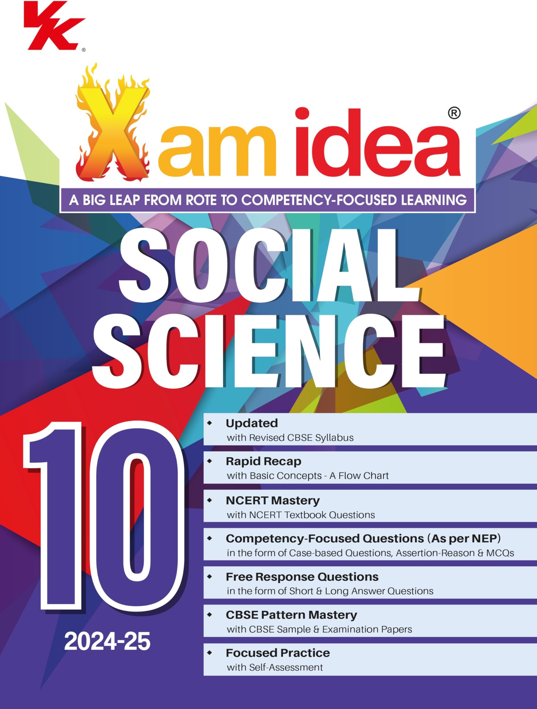 Xam idea Social Science Class 10 Book | CBSE Board | Chapterwise Question Bank | Based on Revised CBSE Syllabus | NCERT Questions Included | Xamidea Editorial Board (2024-25 Examination)