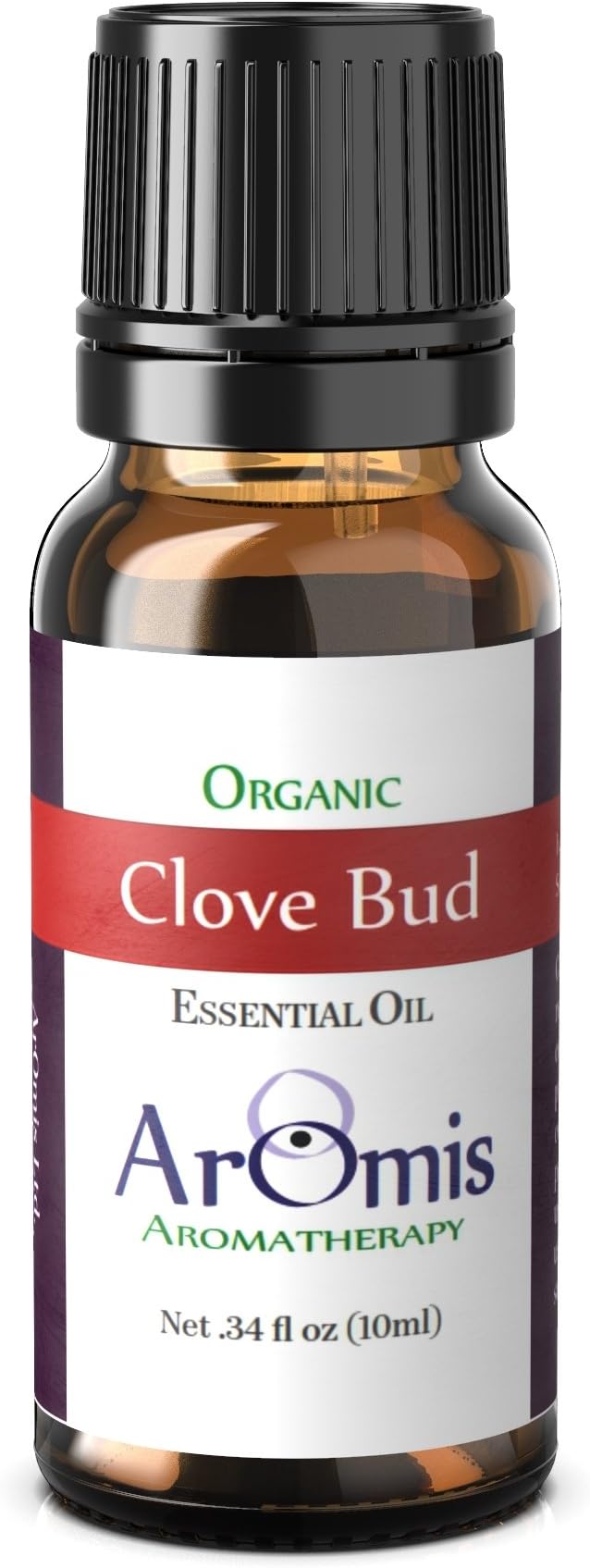 ArOmis Clove Bud Essential Oil - 100% Pure Therapeutic Grade - Undiluted, Premium Oil - 150 Micron Filtered, Perfect for Aromatherapy Diffusers (10ml / .34 fl oz)