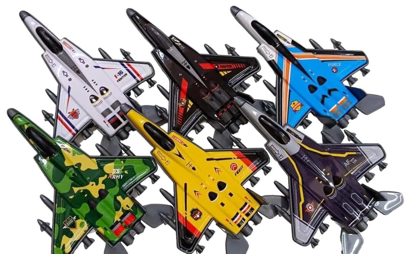 Tzoo Technology and You Pack Of 6 Mini Metal Fighter Jets Set For Kids | Push And Go Unbrekable Friction Powered Airplane Model Set Toys | Ideal Gift Or Return Gifts For Kids - Multicolor (B0D4DM2D4C) Amazon Price History, Amazon Price Tracker