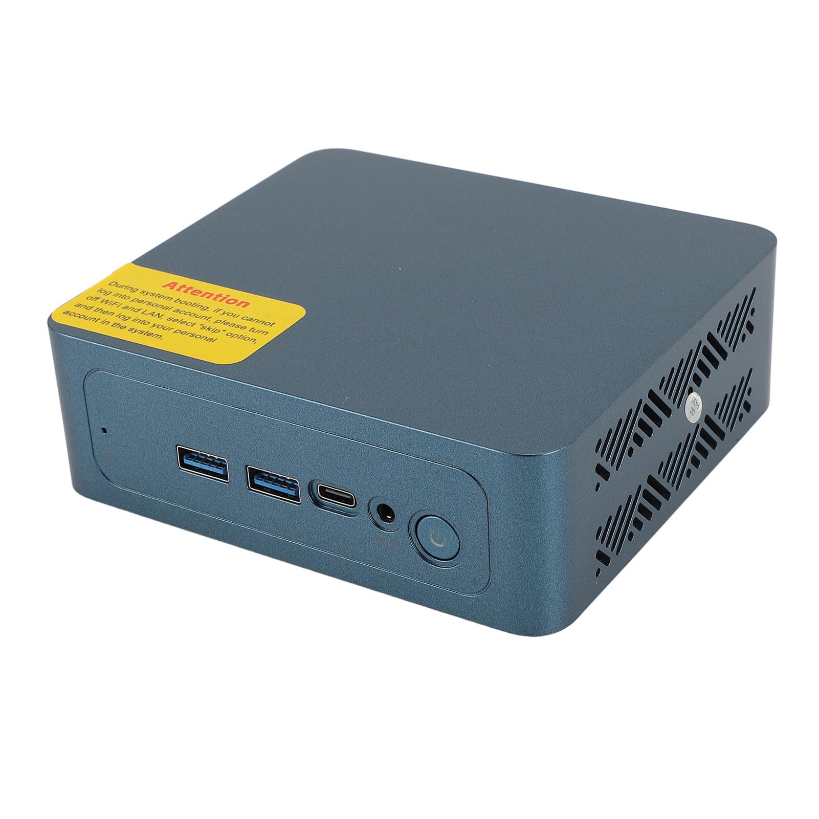Kompaktowy Komputer Stacjonarny, I3 1215U, 8 GB DDR4, 2666 MHz Wi Fi 6E, BT 5.2, Typ C, Podwójny Wyświetlacz, 2 X USB3.2, dla (Wtyczka UE 8 GB + 512 GB)