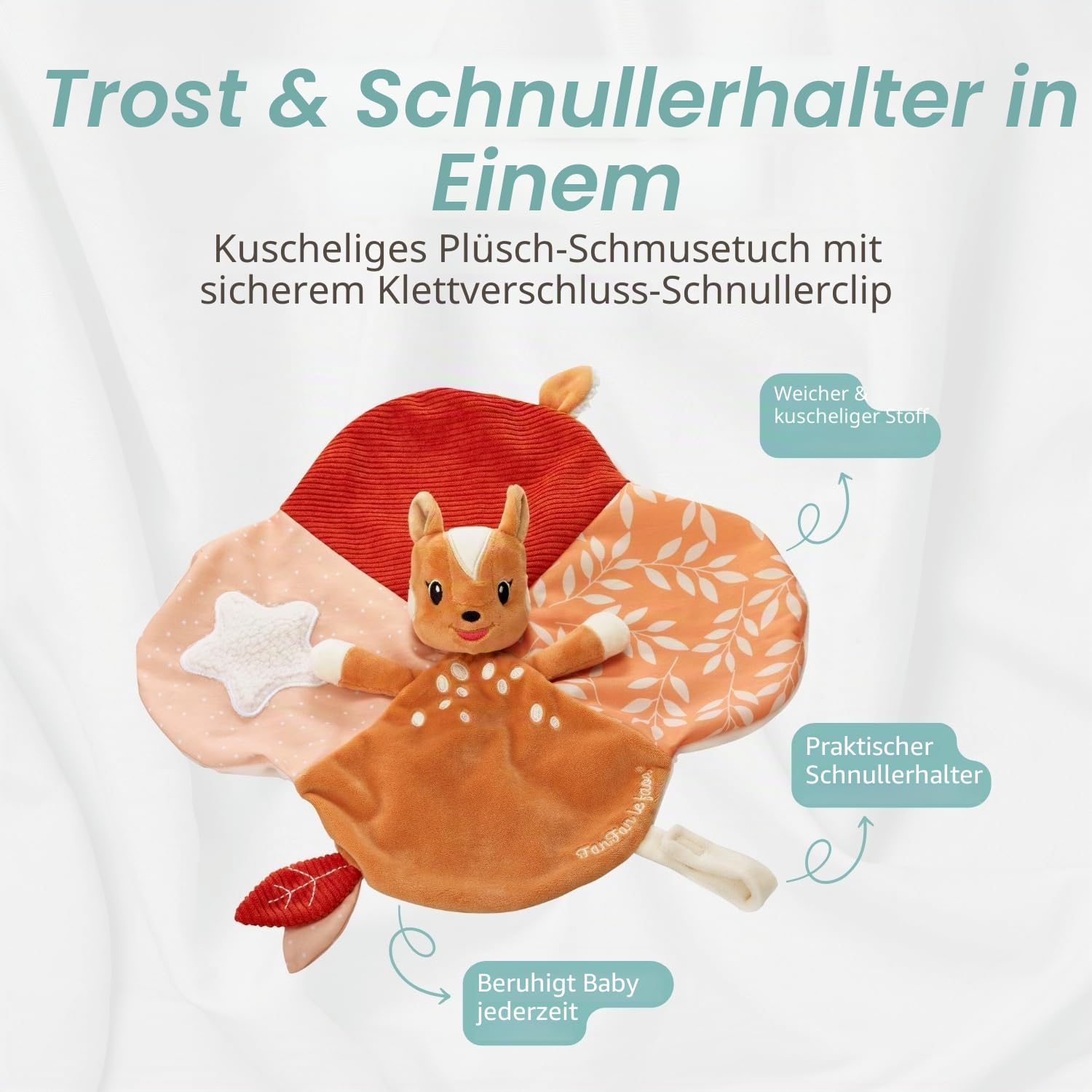Sophie la Girafe – FanFan The Rehkitz Beißring & Tröster Geschenkset