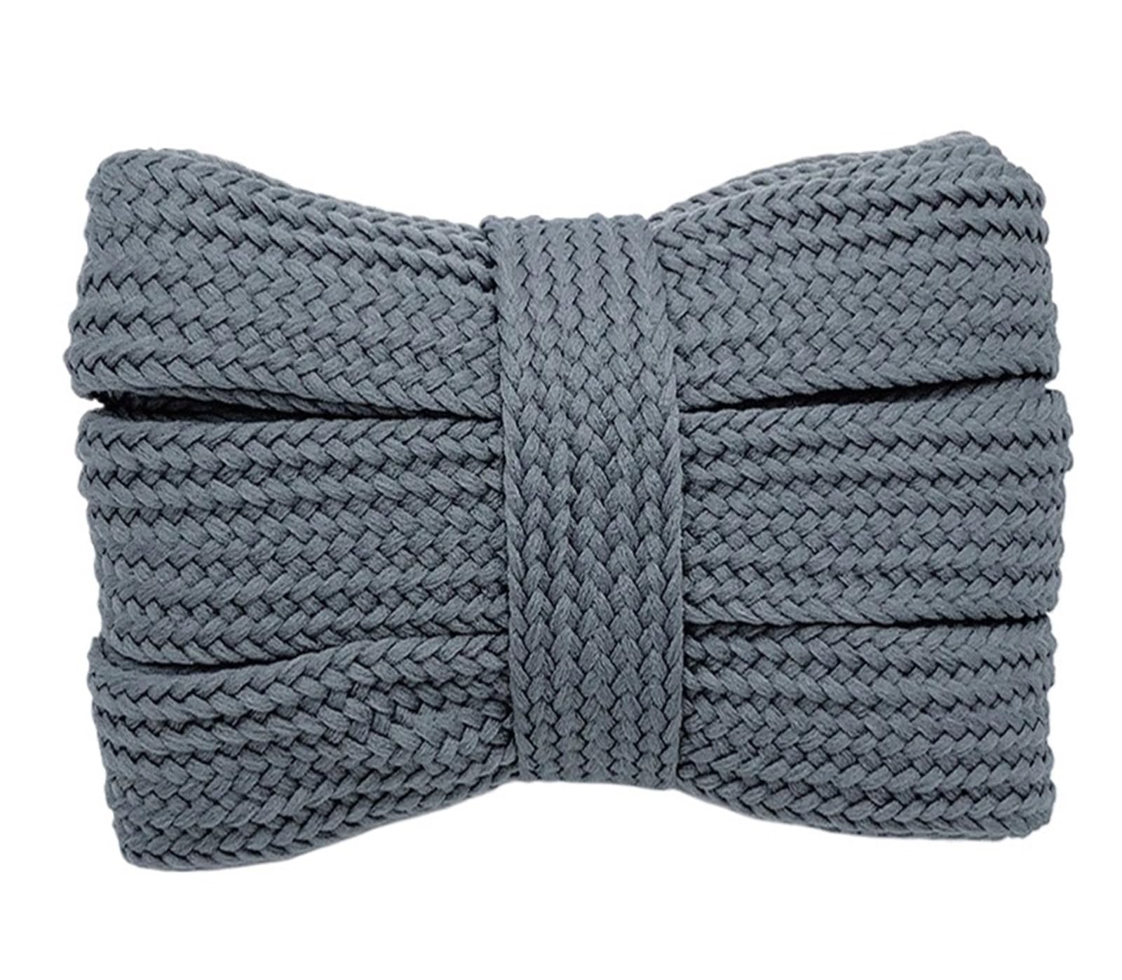 GPDNBIEU Shoelaces, Casual Sneakers Wider Laces For Shoes Rope Shoe Accessories(Dark Gray,120cm)