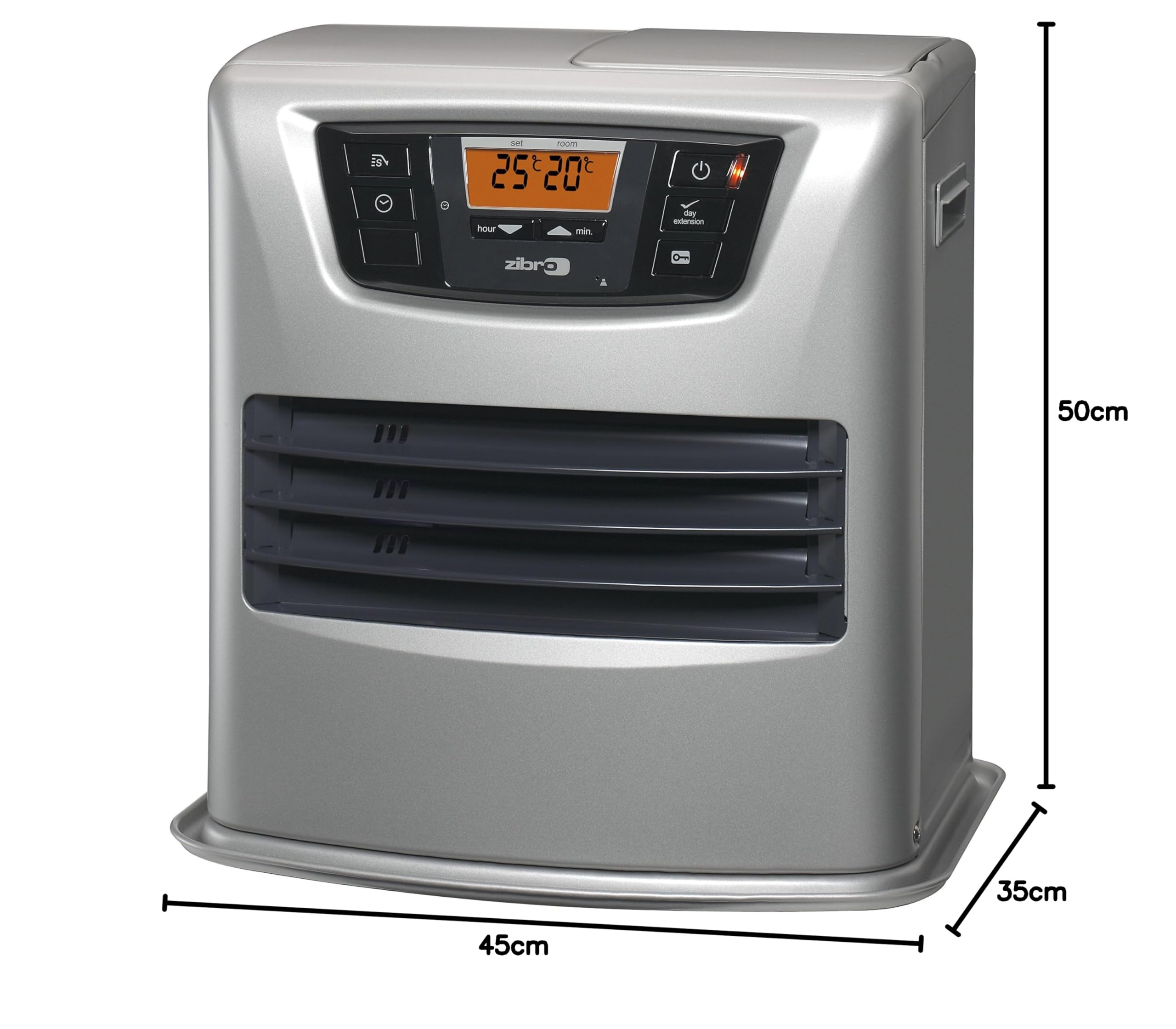 ZIBRO LC-140, Tragbarer elektronischer Kaminofen, japanische Spitzenleistung, heizt bis zu 70 Quadratmeter, keine Installation erforderlich, Leistung 4000 W