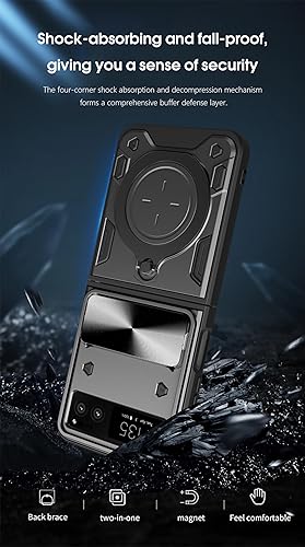 Miniatura 2 de OnePlus Nord N200 con soporte de soporte Soporte magnético para coche Dual Shock Cubierta de protección contra alivio del estrés compatible con