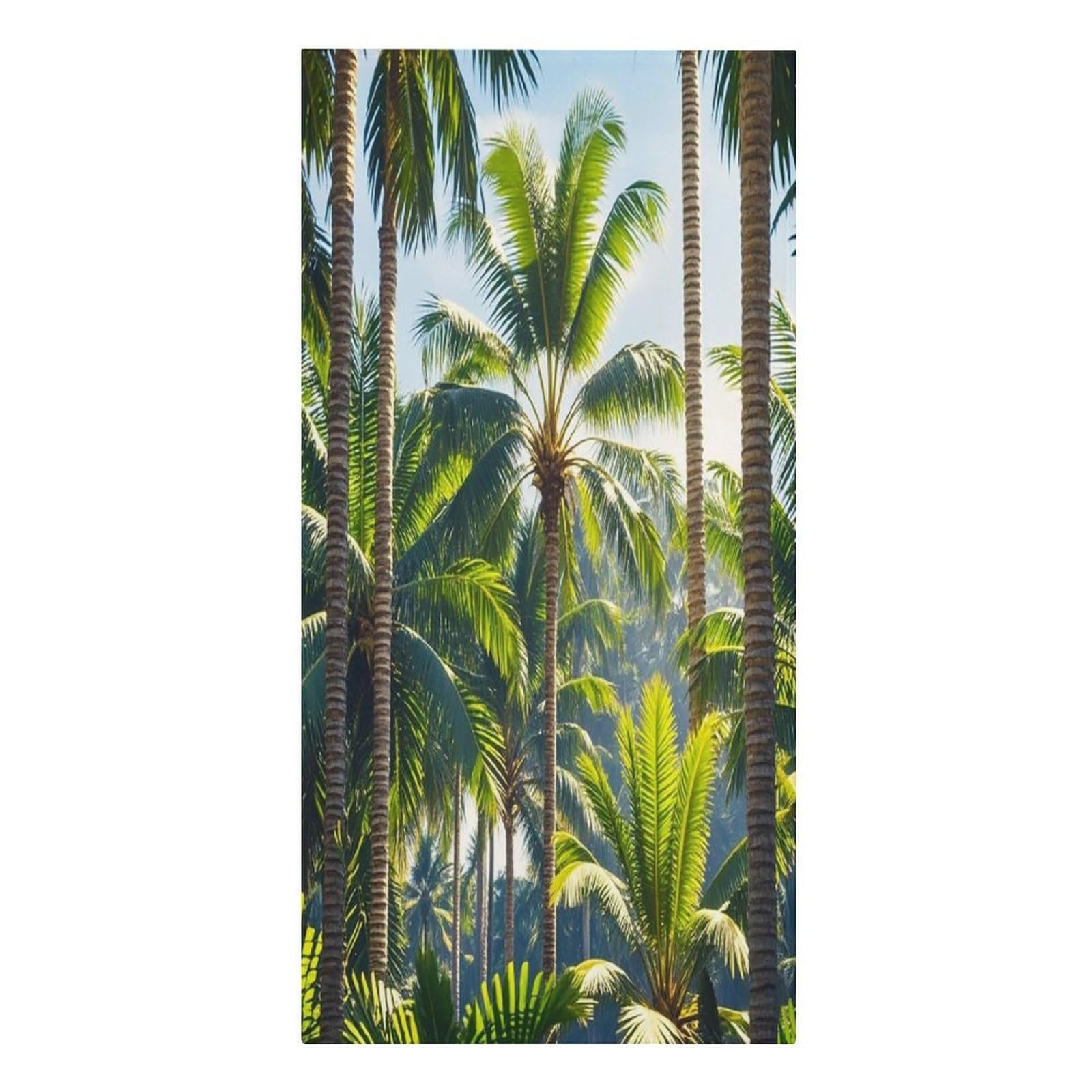 FekiLoot Palm Trees Beach Towel Sand Free Quick Dry Travel Towels Extra Large Big Pool Swim Towels Soft Absorbent Beach Blanket for Vacation Essentials Adult Gift 30" X 61"