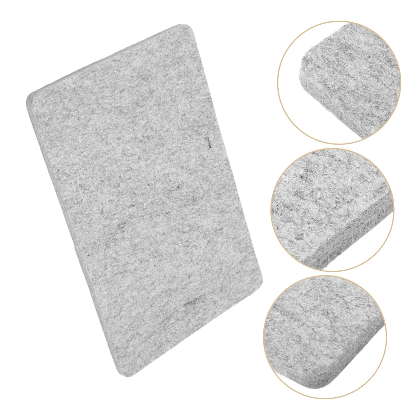 Bügelmatte Feuchtigkeitsaufnahme Große aus Extra 30x45cm Reinem Wollfilz mit Hoher Hitzebeständigkeit zum Bügeln von Kleidung Beim Nähen und Quilten