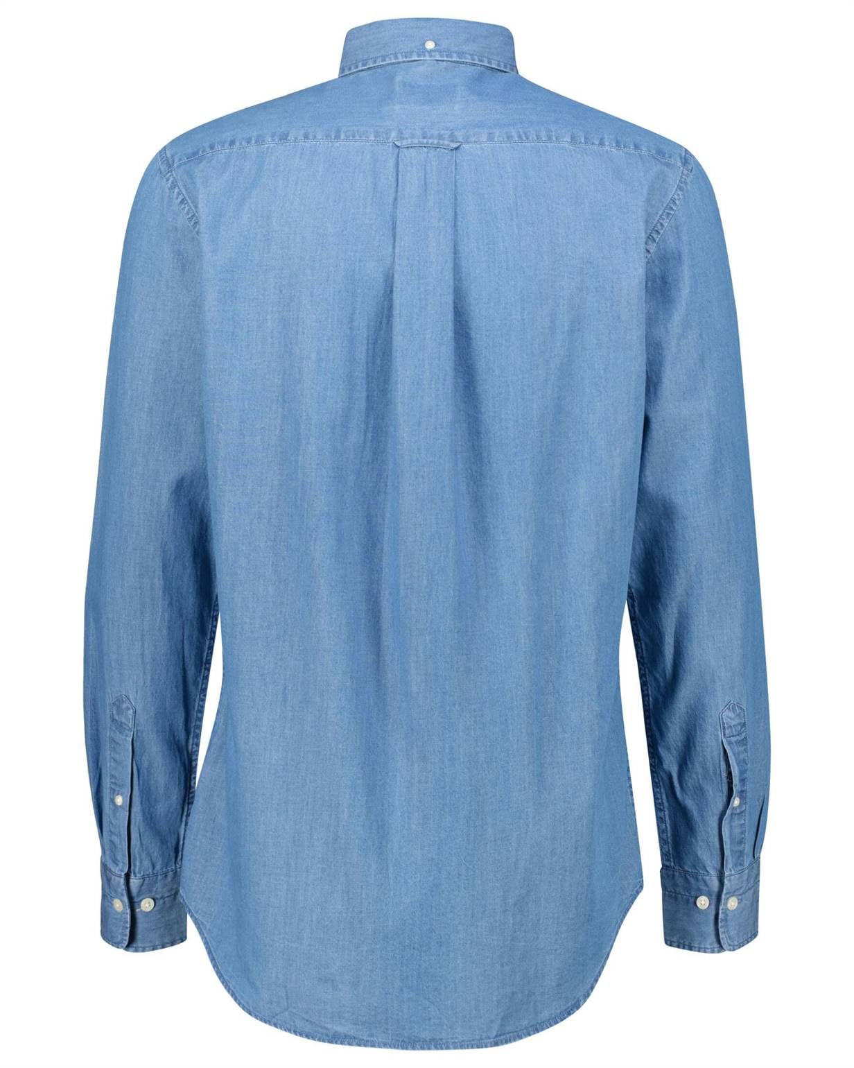 GANT Regular Fit Hemd Langarm geknöpft weiß