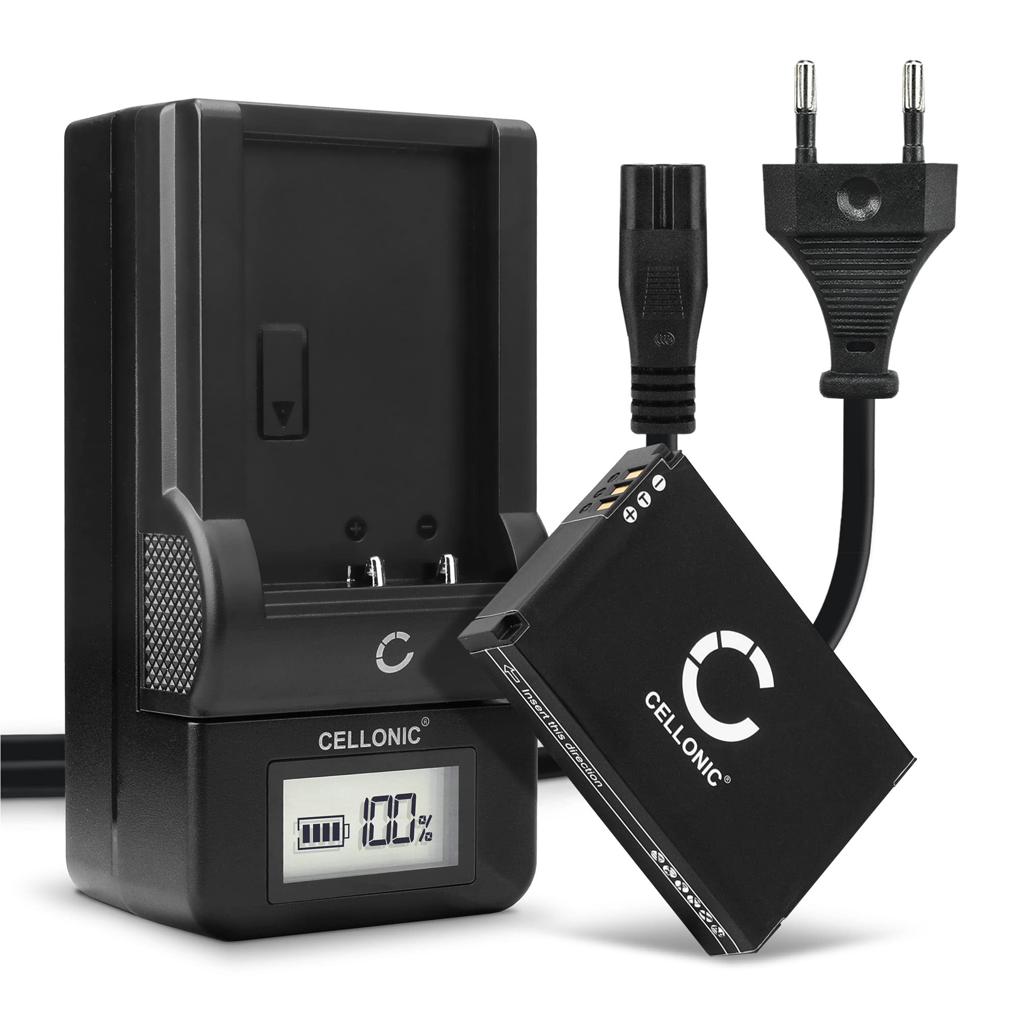 CELLONIC 2x Batteria compatibile con Drift Ghost S HD, Drift Ghost S