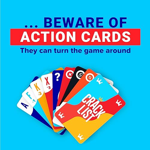 Miniatura 5 de SAVANA Crack List - The Crack-You-Up Categorías Juego de cartas | Más de 2 jugadores | Juego rápido y divertido para niños, adolescentes y adultos |