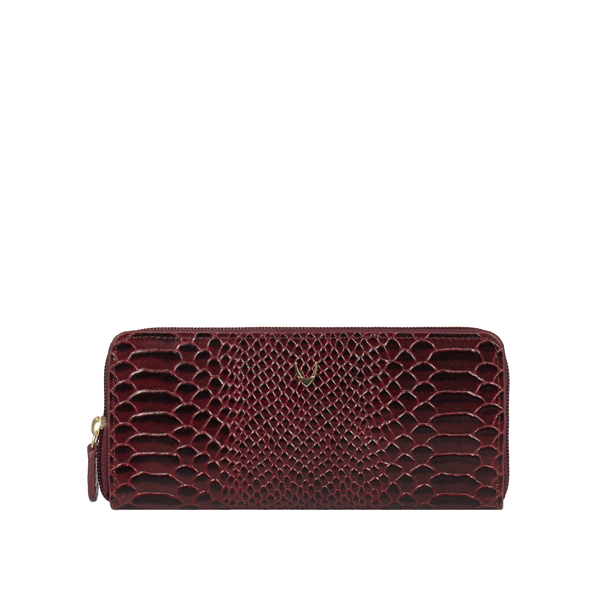 Women's Cotton Ee Angara Wii Rf Medium Marsala Zip Around (Wallet)