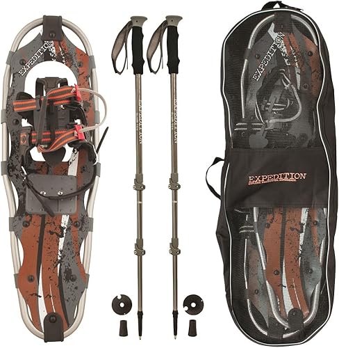 Cascade Mountain Tech Aluminum Frame Snowshoe