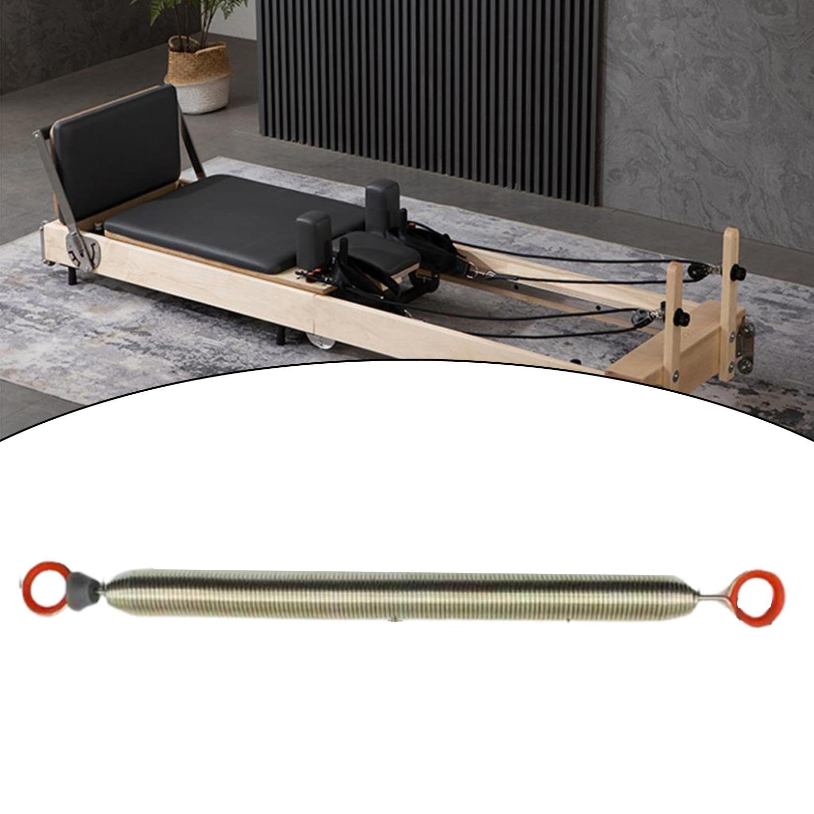 Muelle de Pilates Equipo Reemplazo Premium Fácil Montaje Resistencia Optimizada para Entrenamiento Fuerza Y Sesiones, Nivel de Tensión 27 Kg, para La Cama