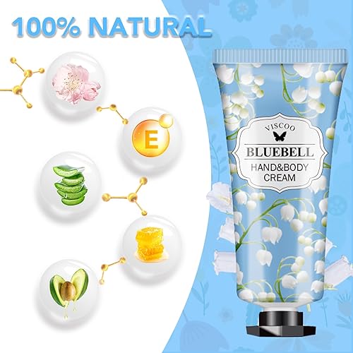 Miniatura 2 de VISCOO Paquete de 42 regalos de crema de manos para mujeres, loción de manos a granel tamaño de viaje para manos secas y agrietadas, mini loción de