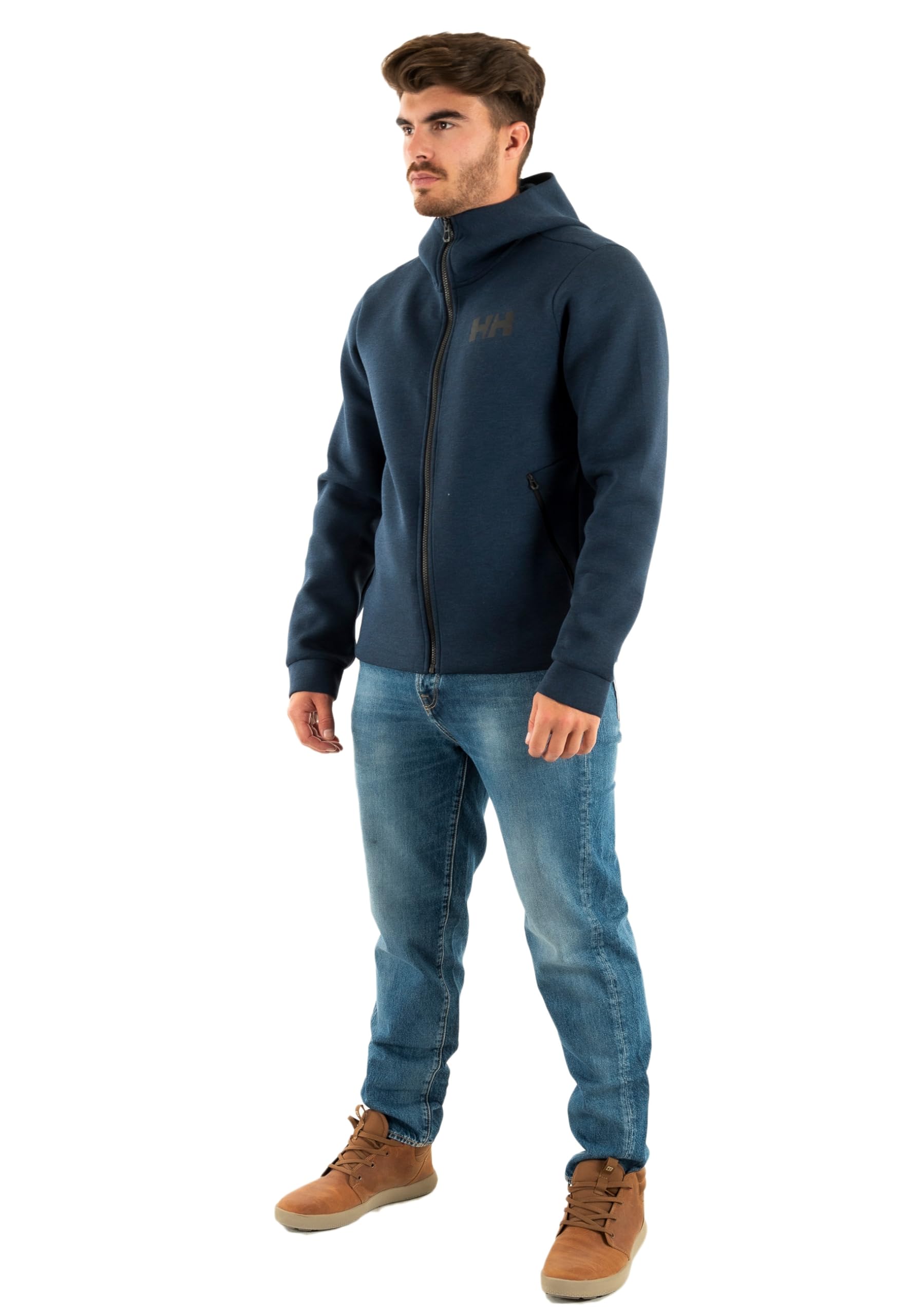 Helly Hansen Men's HP Ocean FZ Jacket 2.0, Navy, S