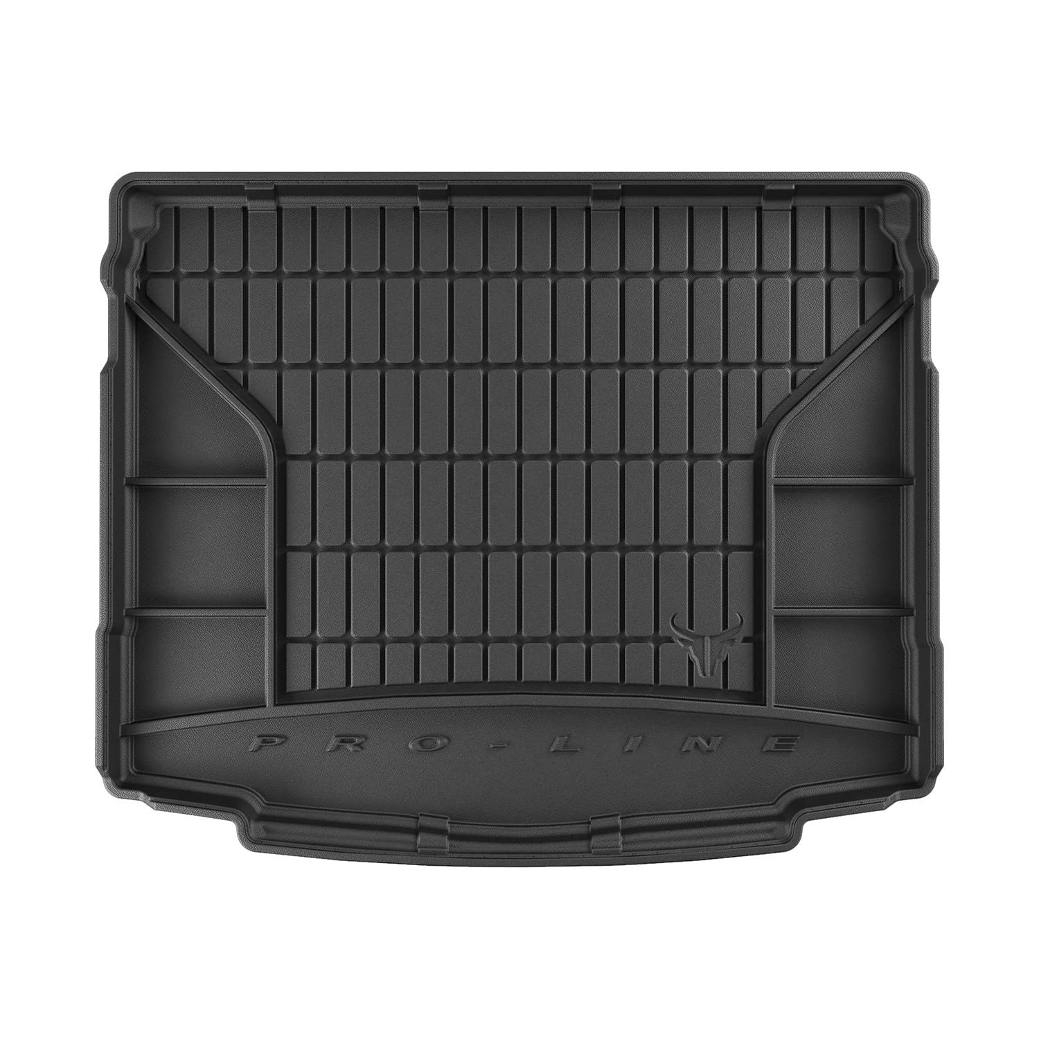 OMAC Gummi Kofferraumwanne kompatibel mit Skoda Karoq 2017-2026 TPE Laderaumwanne Schwarz