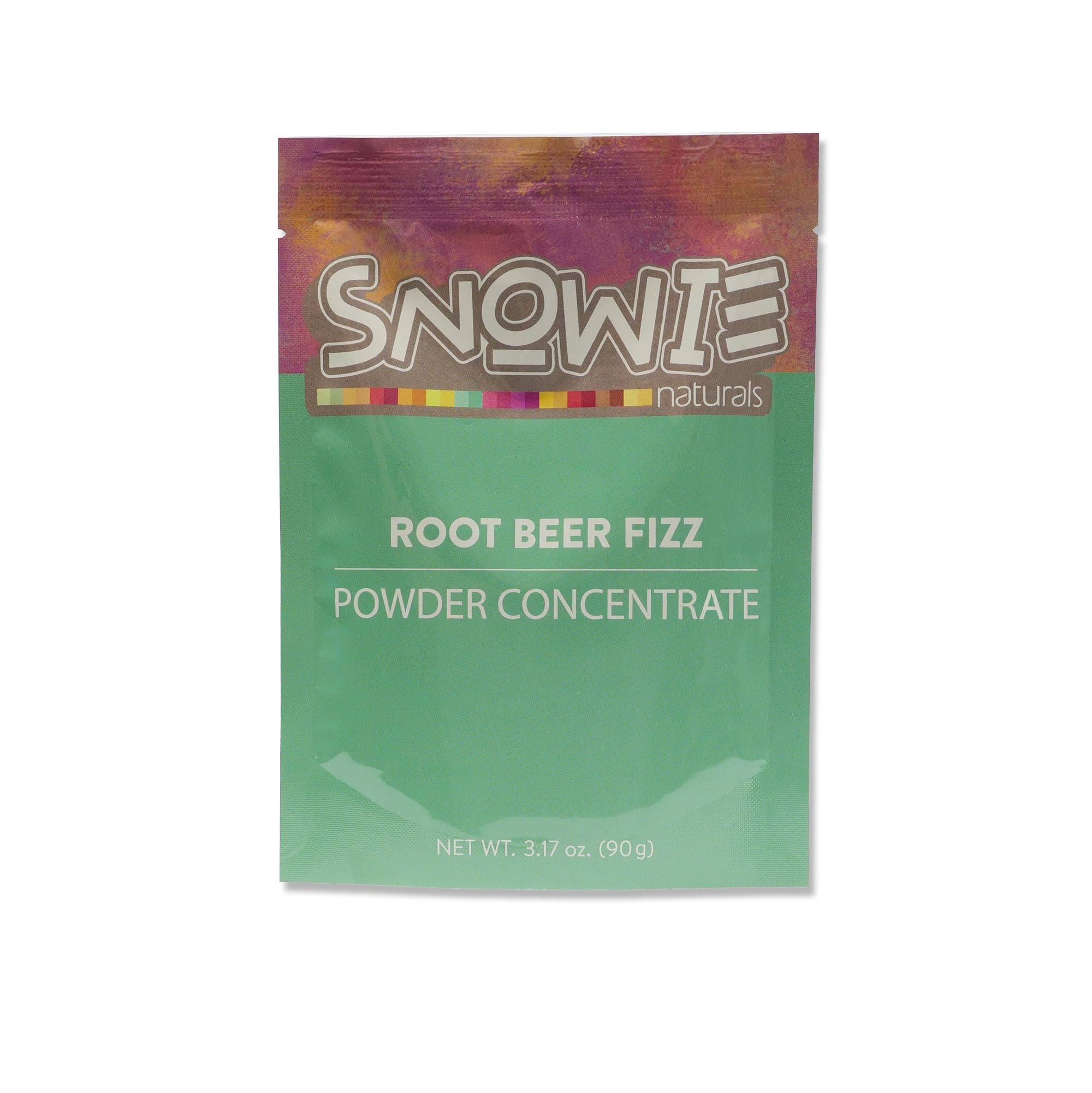 Snowie - All Natural Powdered Snow Cone Flavor Concentrate - Just Add Water! - Root Beer Fizz (Pint)