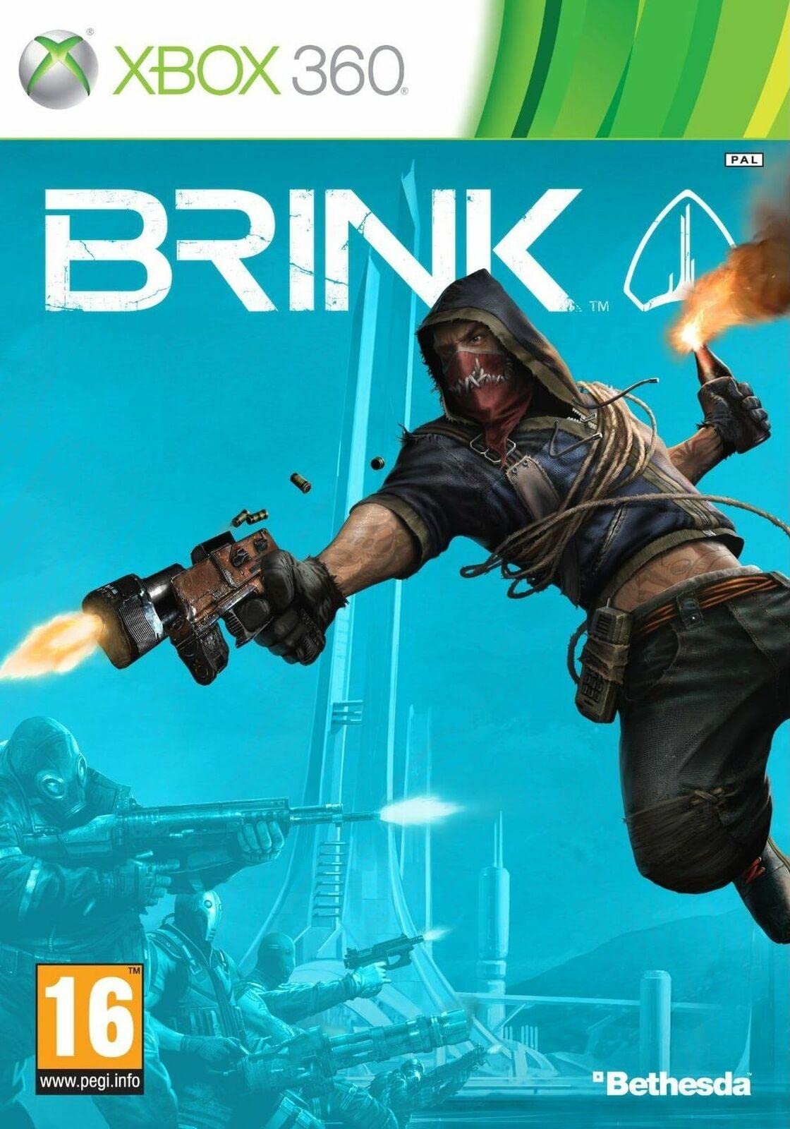Jeu Brink - Version PAL Complète Pour Xbox 360 - Bon État - Boîte Et Manuel