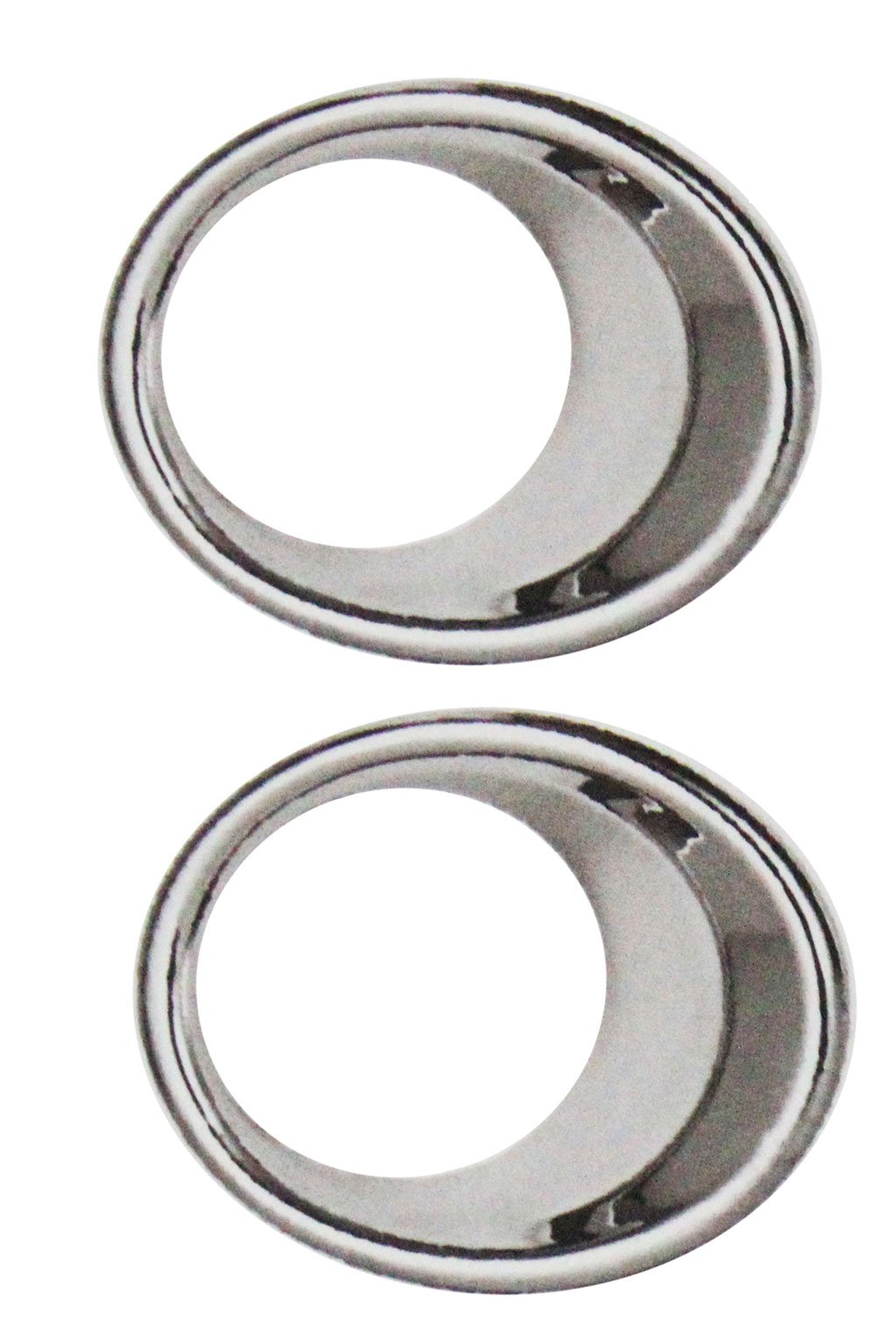 Speedwav 23110 Fog Lamp Rim for Chevrolet Beat (Silver, Chrome)