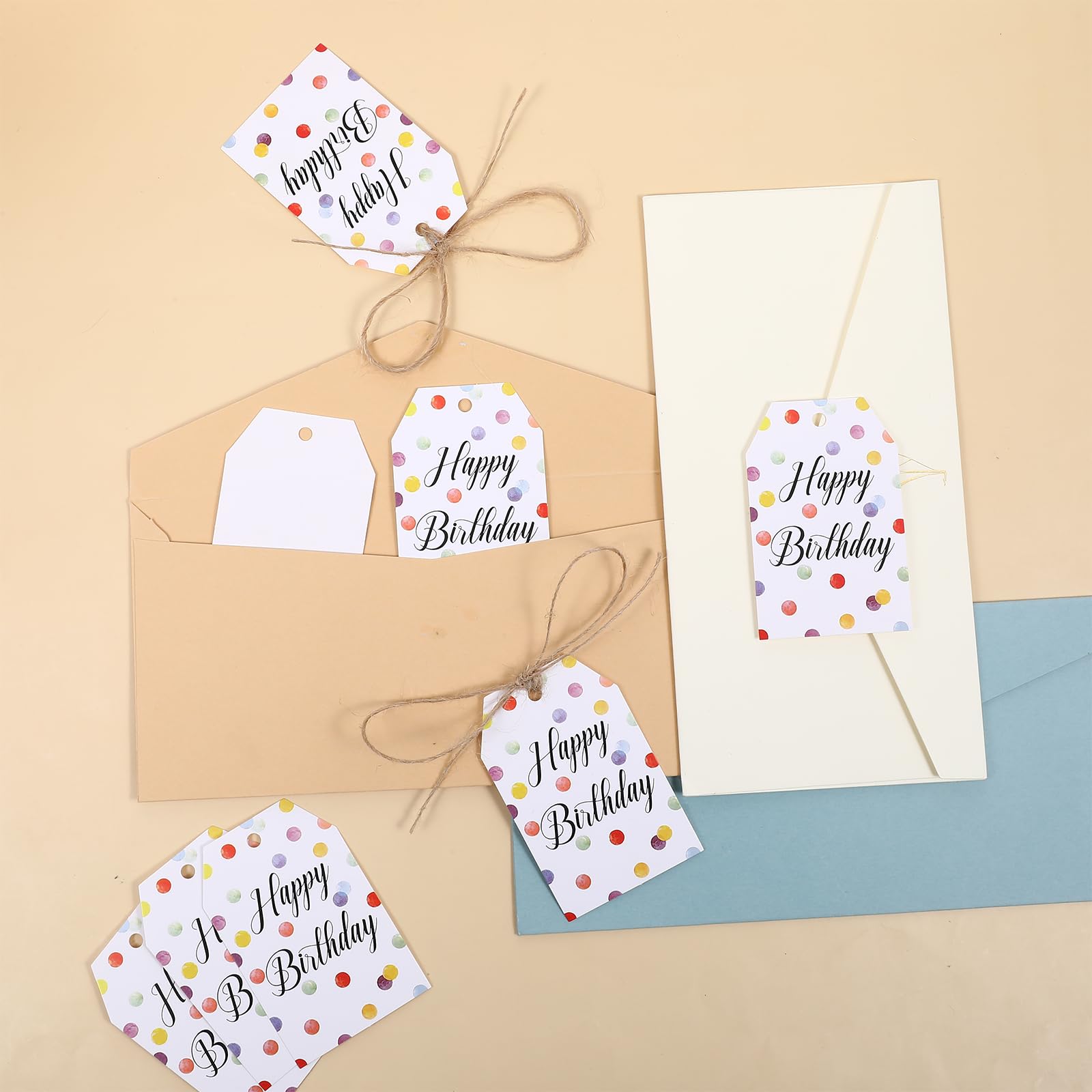 Etichette regalo personalizzate con cordino etichetta da appendere con il tuo logo/testo Piccolo biglietto decorativo per feste di carta etichette per compleanno, matrimonio