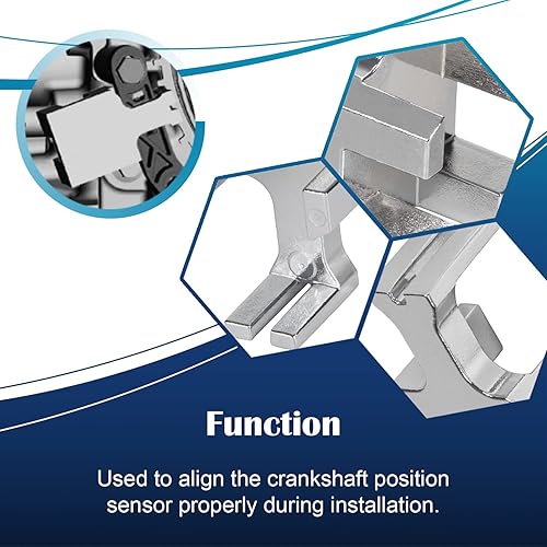 Miniatura 3 de Herramienta de alineación del sensor de posición del cigüeñal para Ford 2.0L GTI Range Land Rover JLR 2.0 Si4 Evoque y 2.0 Jaguar XF 303-1521