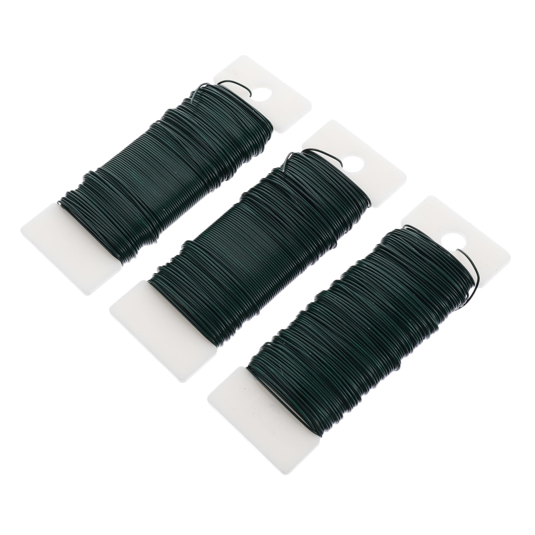ARTIBETTER 3pcs Green Gardening Iron Wire Tying Iron Wire for Artificial Flowers DIY Plant Binding Rust- Versatile for Garden Twisting and Plant Supports
