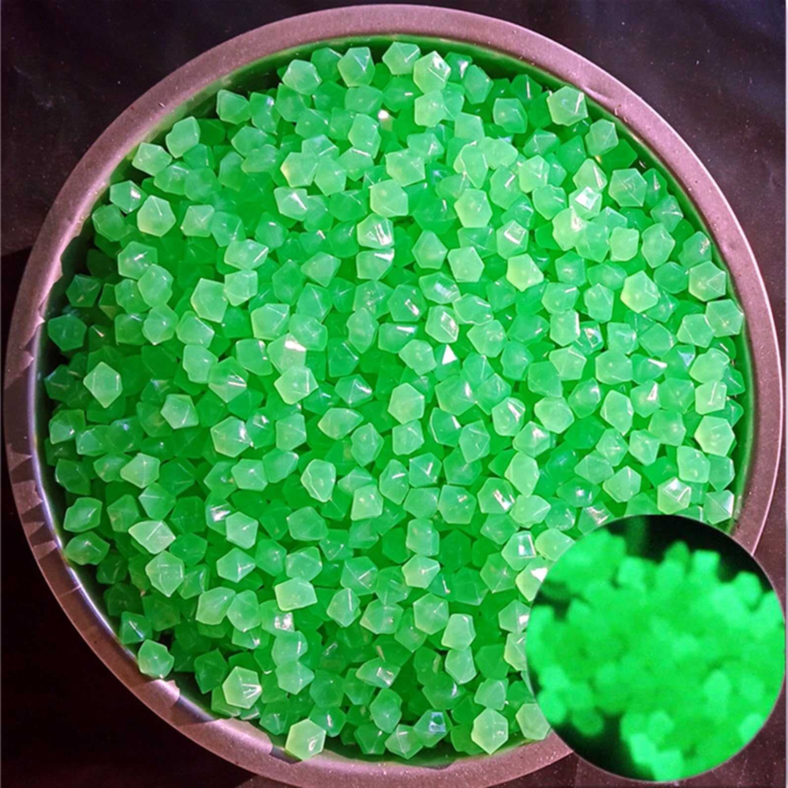 MIJOMA Deko-stenen Glow in the Dark 125g – Lichtgevende