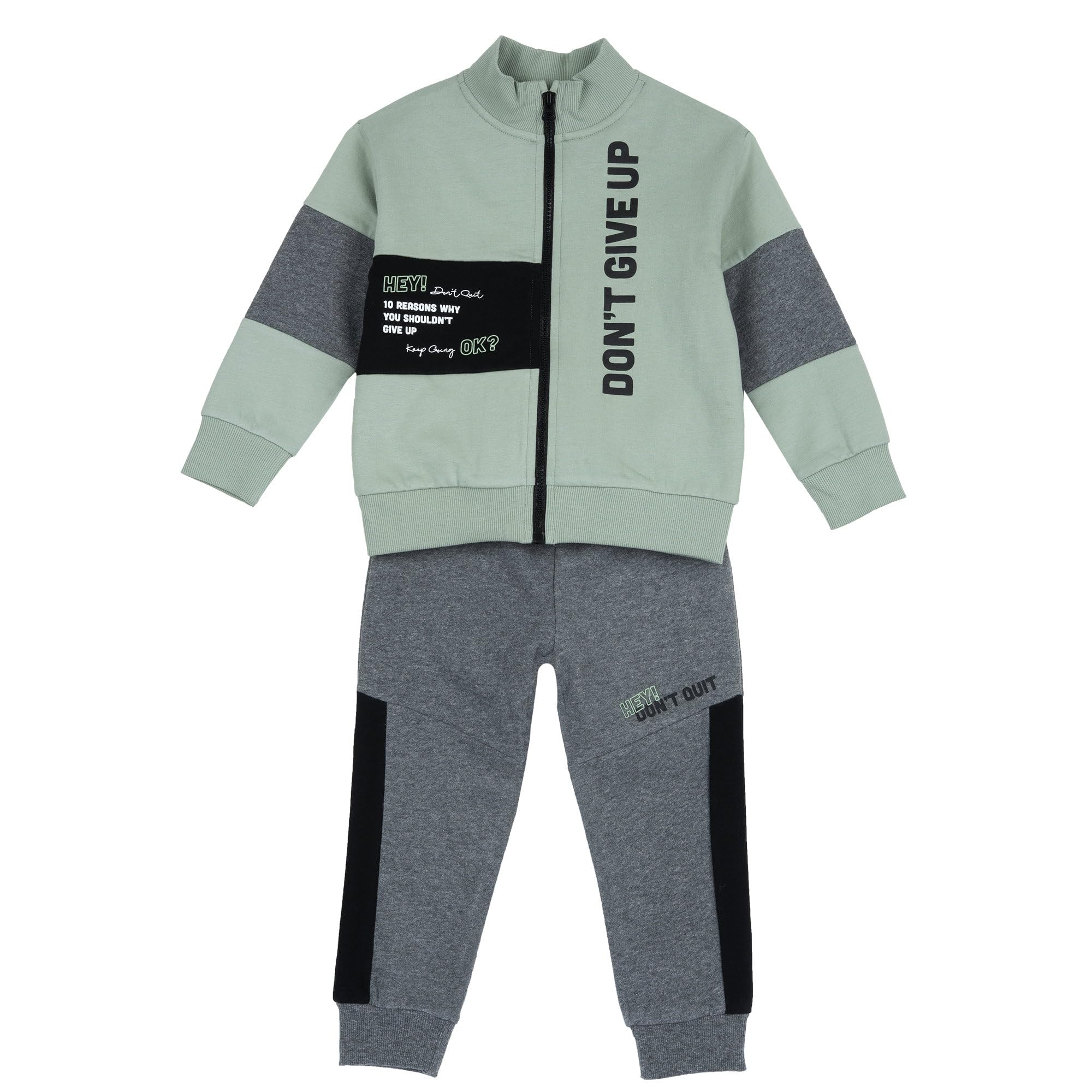 Chicco, Combinaison Enfant avec Sweat et Pantalon Long, Confortable et à la Mode, en Tissu Doux Molletonné, Vêtements Enfant, Designed in Italy