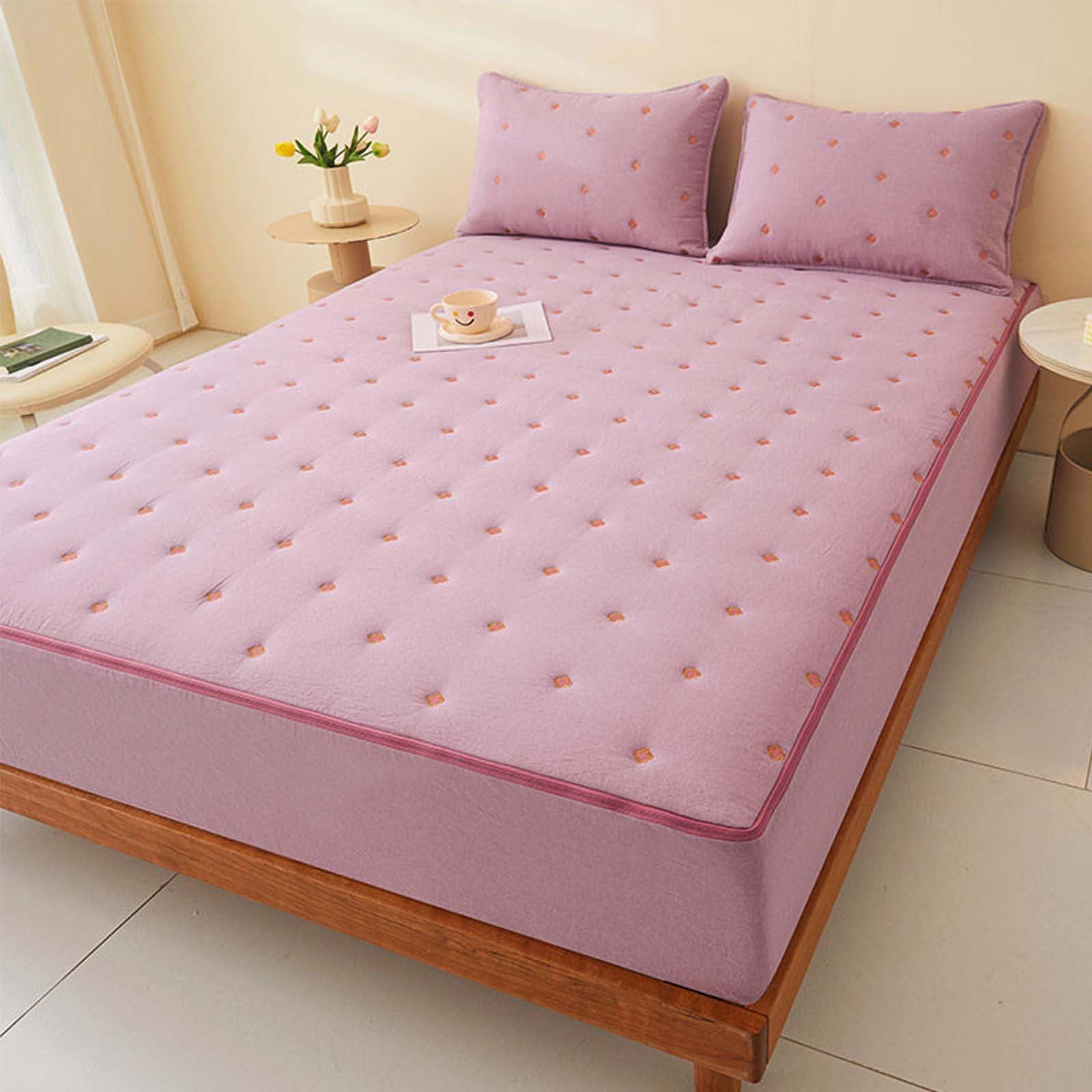 Matratzenschoner mit Reißverschluss – Anti-Bettwanzen-Abdeckung für Doppelmatratze (180 x 200 cm + 25 cm tief) – wasserdicht, hypoallergen, Bettwanzensicher, perfekt zur Linderung von Allergien