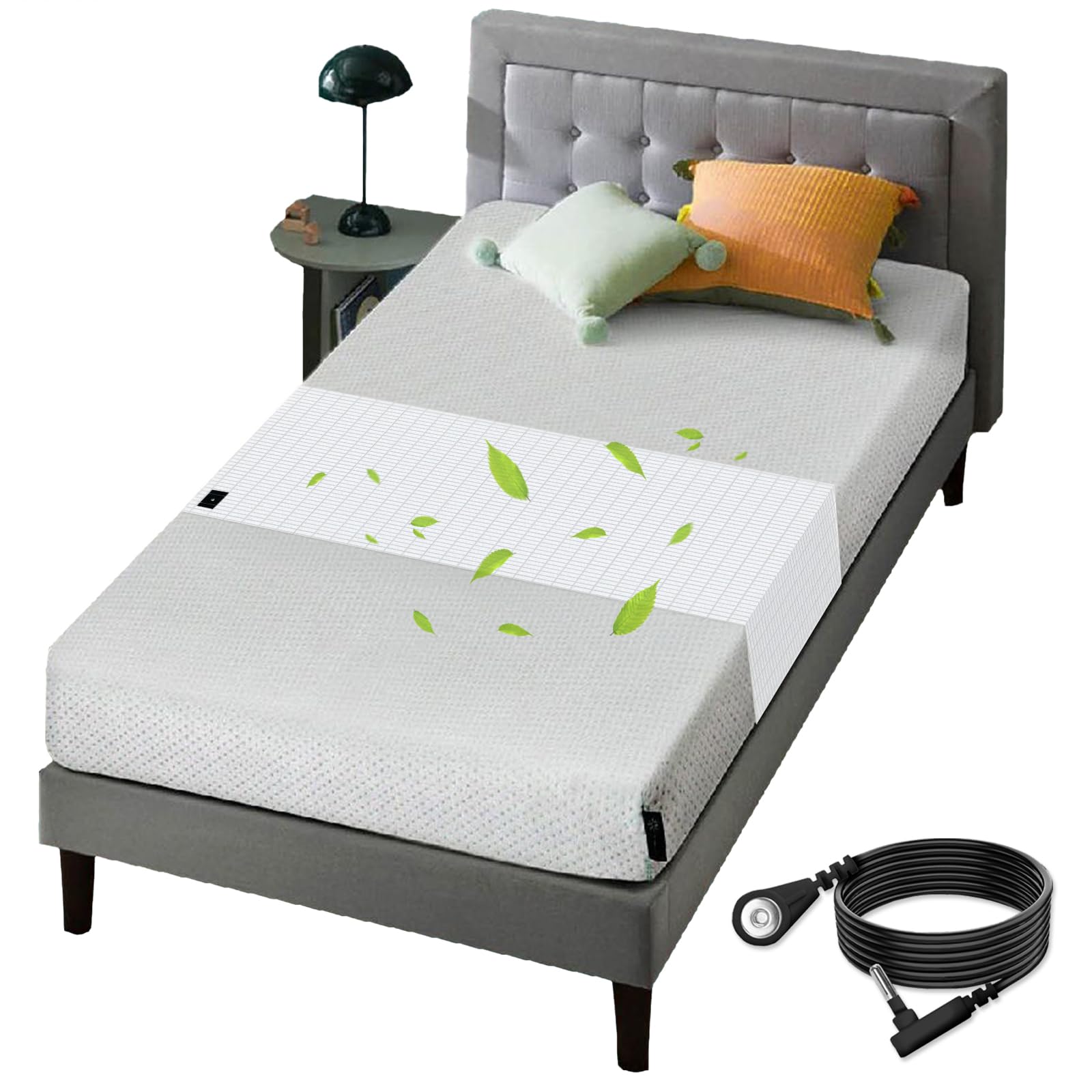 Grounding Sheets Twin, Grounding Sheet 27 * 52 inch, White
