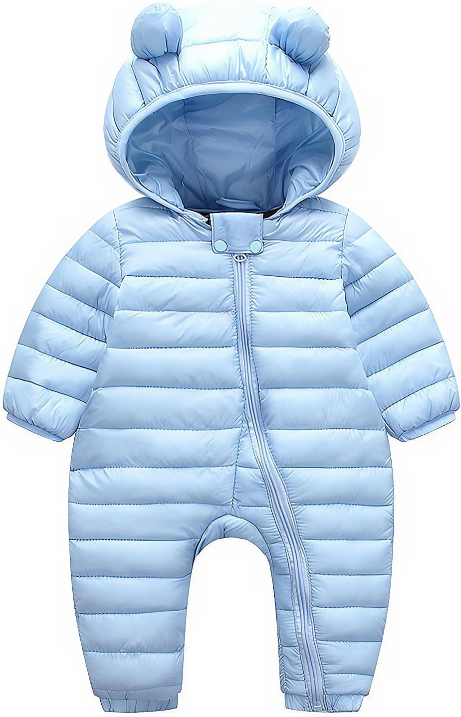WYTbaby Traje De Nieve Con Capucha Para Bebé, Mameluco De Forro