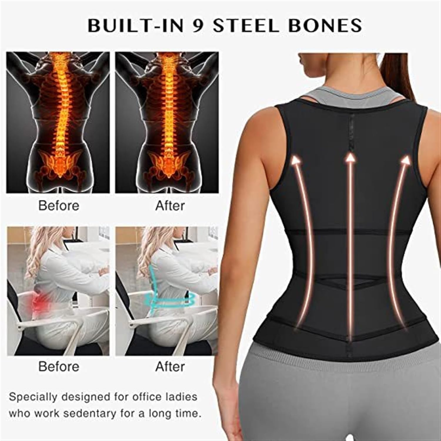 Waist Trainer Corset Korset Afvallen Smalle Taille - Bella Fit