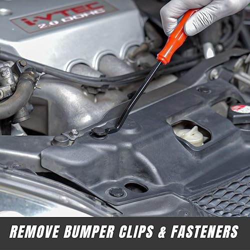 Miniatura 7 de SunplusTrade Juego de 240 clips de parachoques de plástico para automóvil, remaches de plástico para tamaños populares, juego de remaches de empuje