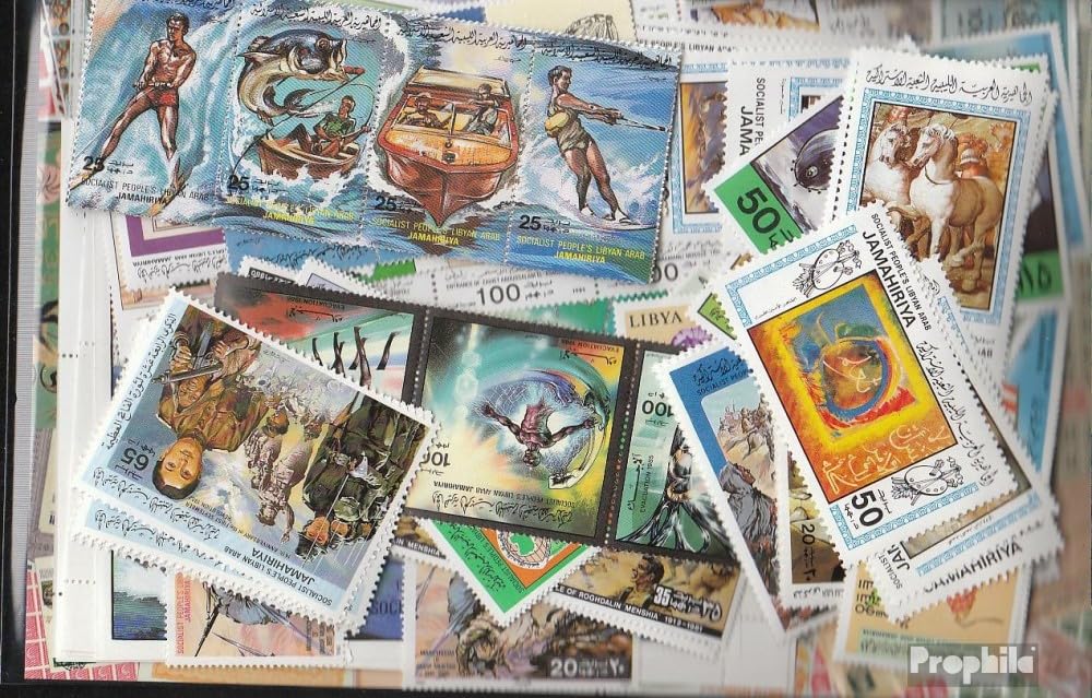 Libia 200 varios sellos (sellos para los coleccionistas)