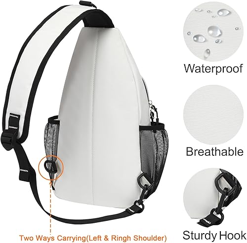 Vista 126 de Mosiso - Mochila bandolera multiusos, para viajes, senderismo, etc.