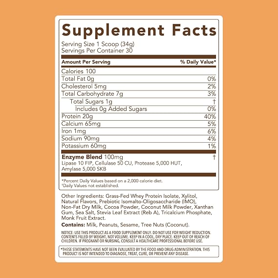 Clean Simple Eats Whey Protein Powder, Chocolate Peanut Butter, 30 Servings