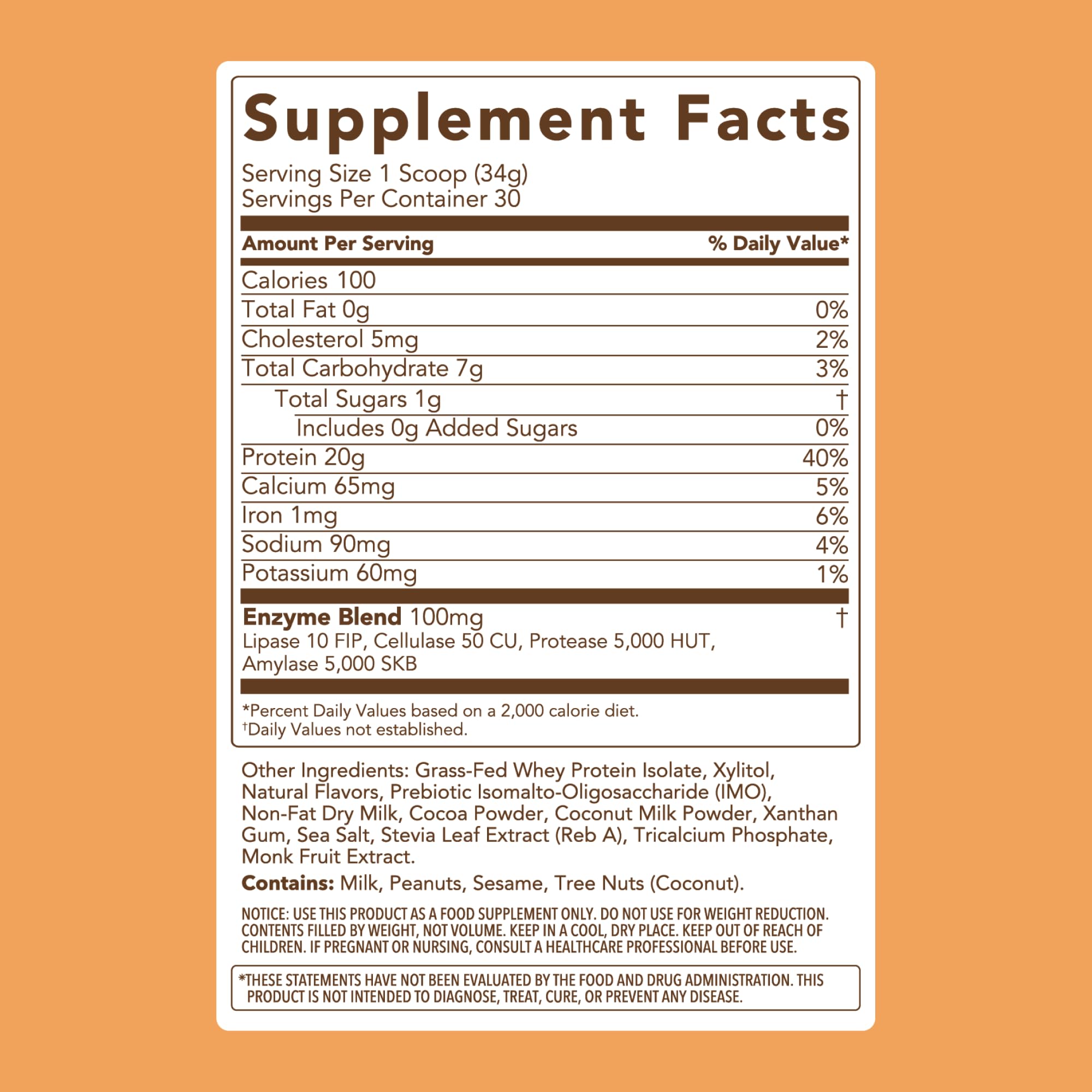 Clean Simple Eats Whey Protein Powder, Chocolate Peanut Butter, 30 Servings — Amazon image 3