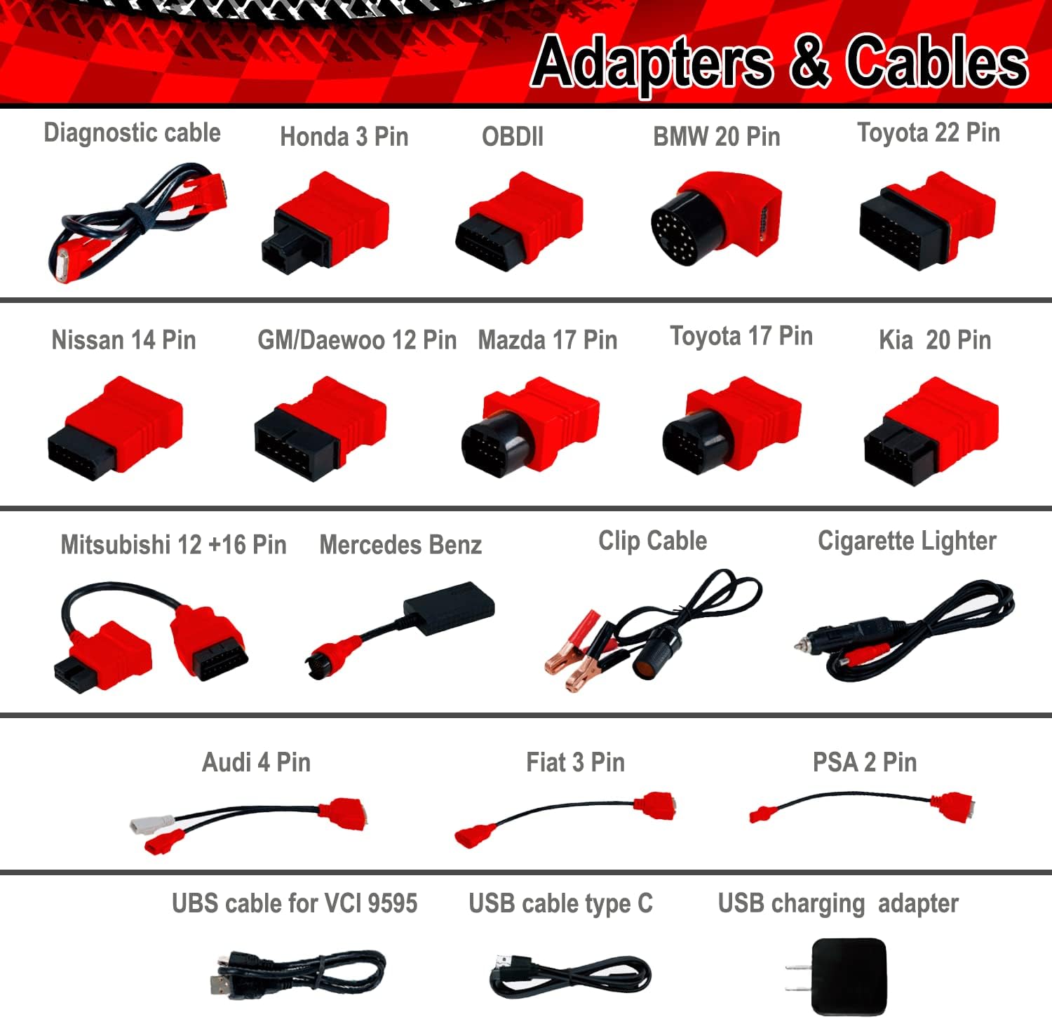 Escáner Automotriz Injectronic CJ8K – Herramienta Mas Avanzado de Diagnóstico OBD2 con Codificación ECU, Control Bidireccional, Todos Los Sistemas y Funciones de Mantenimiento