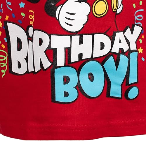 Miniatura 7 de Disney Mickey Mouse Pixar Toy Story Cars Lion King - Camiseta de cumpleaños para niños grandes
