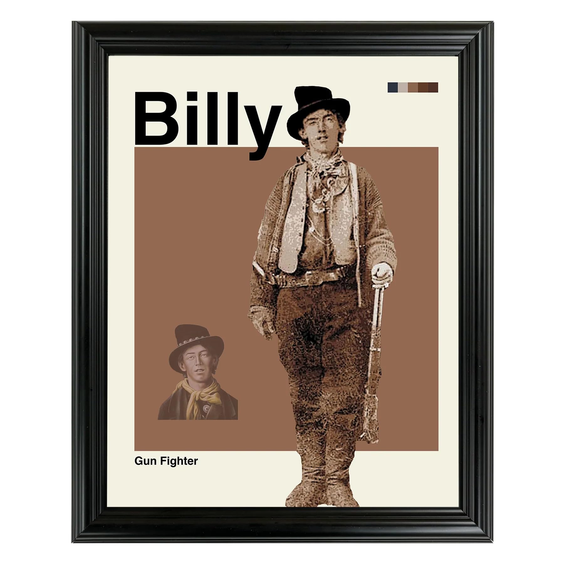 Amazon.com: Billy the Kid Framed Sports Art Photo by Thomas