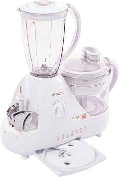 Arnica Prokit 444 Plus Beyaz Mutfak Robotu, 800 W, 1.5 L Hazne, Beyaz