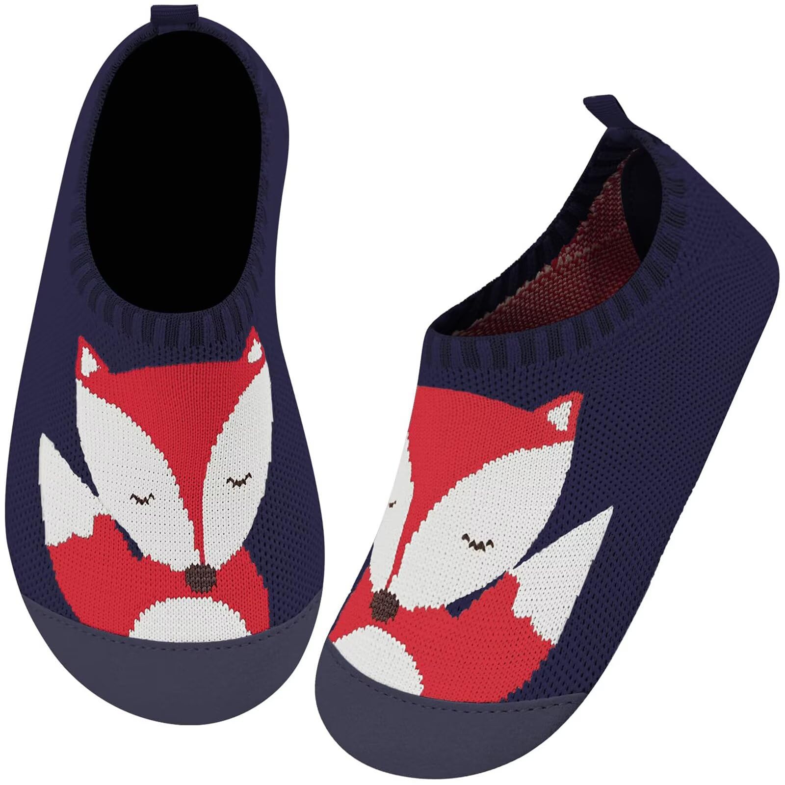 Kyopp Hausschuhe Kinder für Junge mädchen Atmungsaktive Hüttenschuhe Barfußschuhe Kinder Rutschfest Pantoffeln