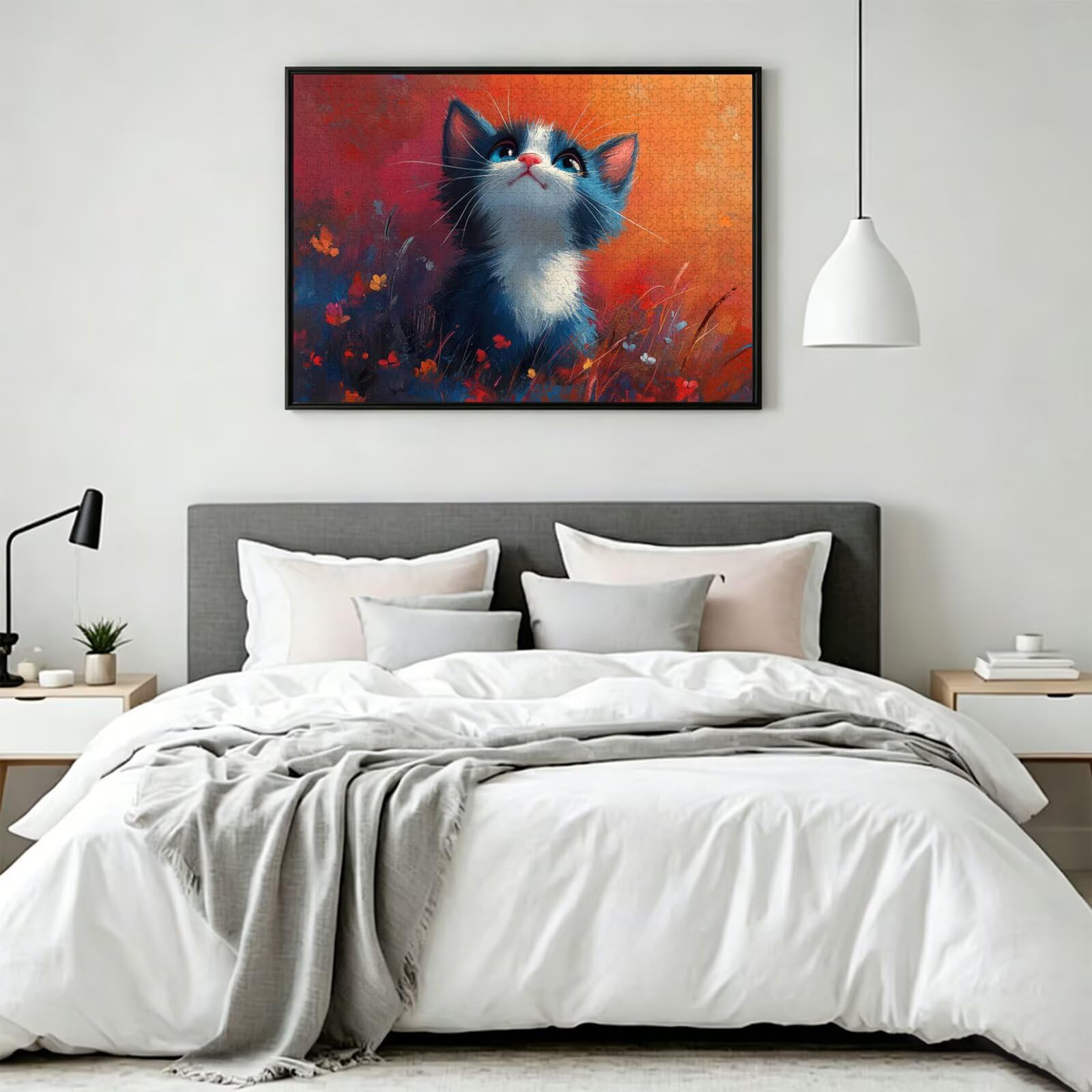 Puzzle 6000 Pezzi astratto Puzzle Classici per Gioco Familiare, n-54 | Impossibile Puzzles, Intrattenimento Creativo, Rilassamento e Intelligence, Regalo per Amore e Amico, Decorazioni Casa, gatto
