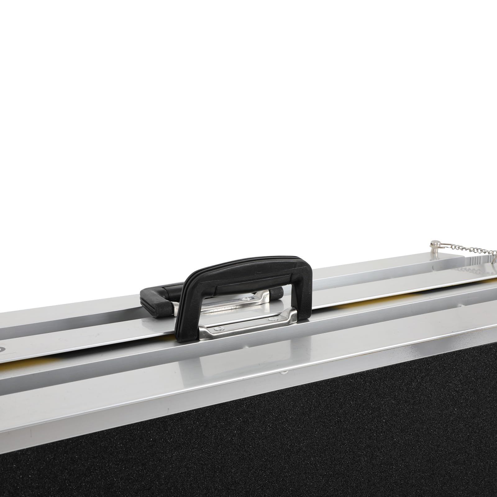 Rampa plegable para silla de ruedas de 1,5 m, antideslizante, de aluminio, portátil, plegable, para personas con discapacidad, ideal para escalones de casa, coche, puertas, bordillos y escaleras.