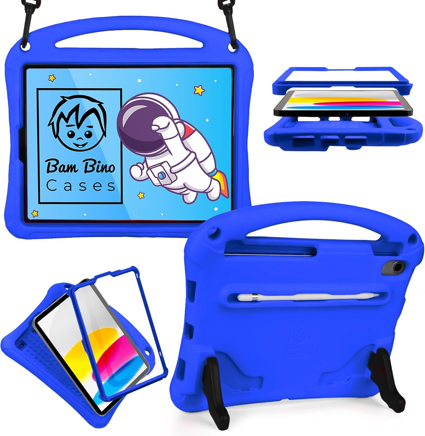Bam Bino Space Suit iPad 10th Generation Case for Kids