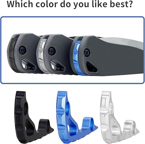 Miniatura 3 de Espaciador trasero para benchmade Bugout 535, Espaciador trasero CNC de aleación de aluminio ligero, Accesorio de aleación de aluminio por encargo